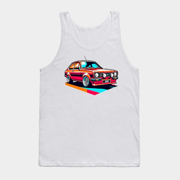 Ford Escort Tank Top by Vehicles-Art